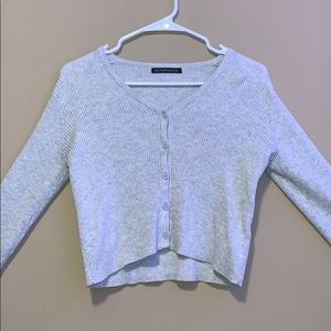 light grey brandy top☁️